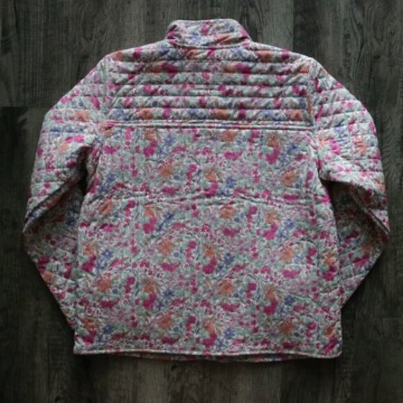 NWT Bagatelle Prism Stem Floral Printed Quilted Jacket Size Medium. Size Large. - Picture 11 of 12